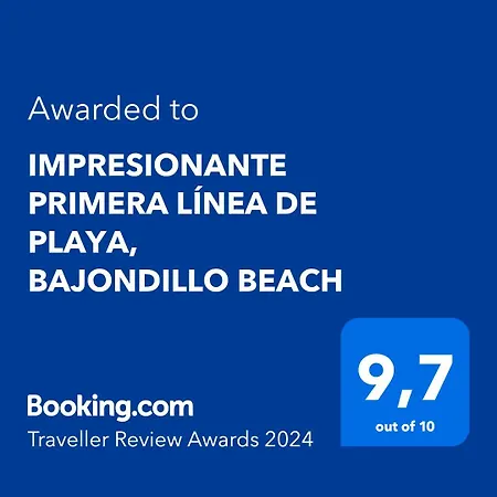 Impresionante Primera Linea De Playa, Bajondillo Апартаменты Торремолинос